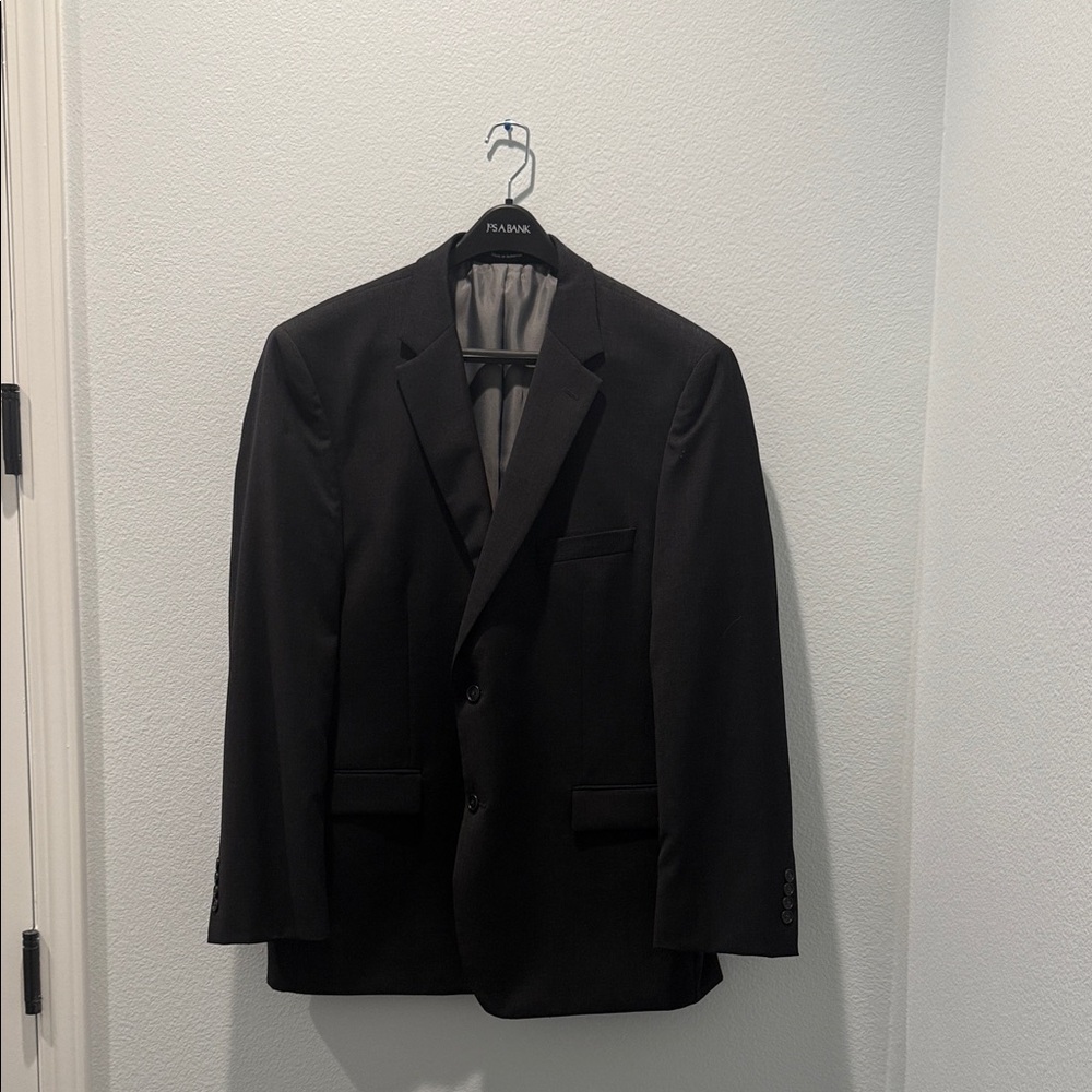 Pronto Uomo Classic Black Suit Jacket